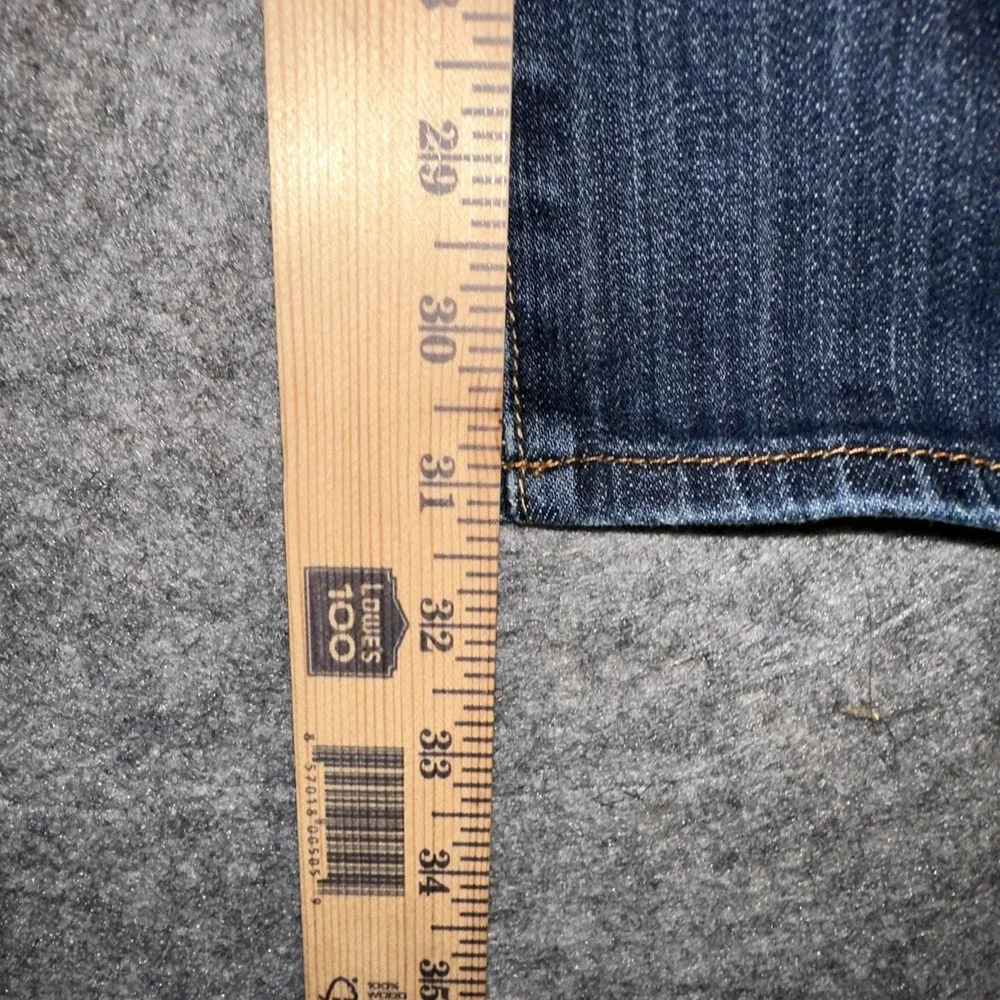 Lucky Brand Jeans Men's 38x32 361‎ Vintage Straight Stretch Distressed Dark Wash